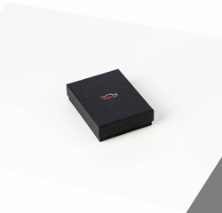 Unisex Hakiki Deri Anahtarlık Lacivert -Ortası Siyah - Thumbnail